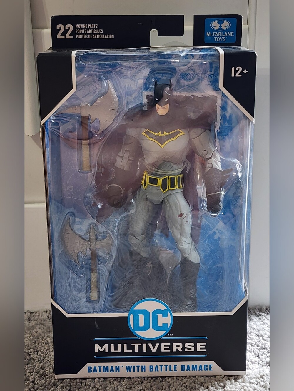 DC Multiverse Batman With Battle Damage: Dark Knights Metal Articulated Figure